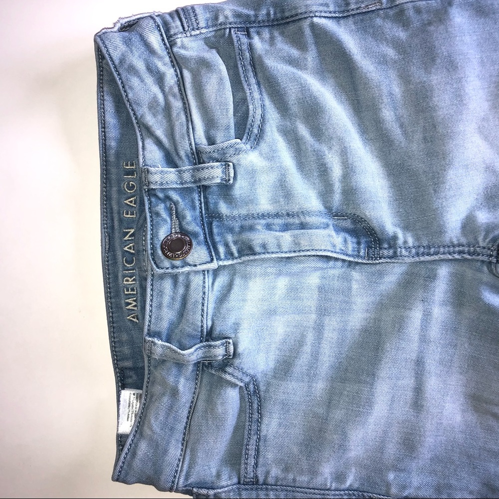 High rise American eagle jeans
